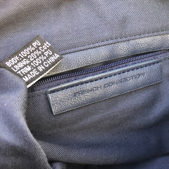 FRENCH CONNECTION White and Tan Large Purse - Picture 4 of 5